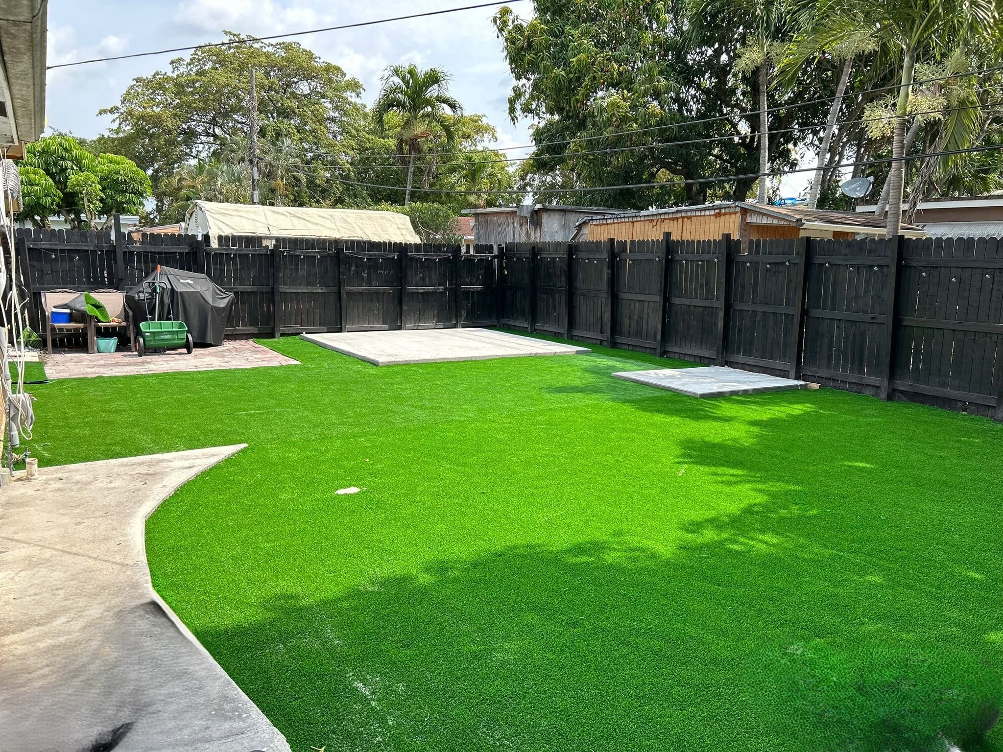 After: completed backyard transformation
